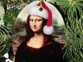 I_Love_Xmas! Celebrate the Christmas Season with a Mona Lisa Christmas Ornament available at SpoofingTheArts Store…