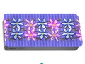 * Violet Stripes With Flowers Portable Battery Charger by #Gravityx9 Designs at #FineArtAmerica (Available in two s…