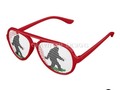 * Christmas Squatch - Squatchin' with Candy Canes Aviator Sunglasses by #SquatchMe #Zazzle #Gravityx9 * * sunglasse…