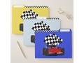 Red Race Car With Checkered Flag File Folder * The Race Car With Checkered Flag on the file folders is a real winne…