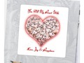 ‘Love Joy & Happiness Pink Heart ’ Sticker by Gravityx9