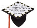 * Graduation Cap Toppers - Stand out in the crowd of graduates! Customize one of these Grad Cap Toppers - a fun kee…