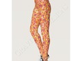 * Living Coral Colorful Floral Pattern Leggings by #Gravityx9 at #Zazzle * Colorful flower…