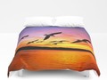 Seagull Sunset Duvet Cover by #Gravityx9 Designs at #Society6 * #homedecor #bedroomdecor #society6artist…