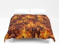 Fire and Flames Pattern Duvet Cover by #Gravityx9 Designs at #Society6 * #homedecor #bedroomdecor #society6artist…