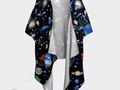 * Galaxy Universe Draped Kimono Robe at Art of Where #Gravityx9 * Draped kimono made in you…