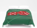 Craps Table & Red Las Vegas Dice Duvet Cover by #Gravityx9 Designs at #Society6 * #homedecor #bedroomdecor…