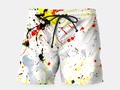* #PaintSplatter Swim Shorts by #Gravityx9 at LiveHeroes * #swimshorts * beach wear * swimwear aesthetic *…