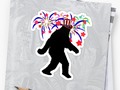 📷 (via “Fireworks Squatchin’” Stickers by Gravityx9 | Redbubble) *  *  ...