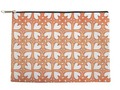 * Living Coral Hearts Pattern Makeup Bag / Carry-All Pouch by #Gravityx9 at #Cafepress * Perfectly sized pouch to f…