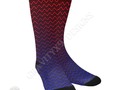 * #Chevron Black Red and Blue Women's Custom Socks by #Gravityx9 at Artsadd * A black chev…