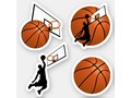 SLAM DUNK! Basketball Player Sticker * #customstickers #Stickers #cutoutstickers #stickershapes #basketball…
