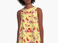 " Koi Kisses" A-Line Dress by Gravityx9 | Redbubble * Koi love and kisses.   ( Tags: fishes, Asian, culture, f…