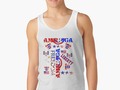 " Independence Day Pattern" Tank Top by Gravityx9 | Redbubble * Celebrating Independence Day! Fourth of July Celeb…