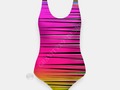 * Rainbow Spikes Swimsuit by #Gravityx9 at Live Heroes * swimsuit fashion ideas * womens s…