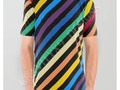 * Rainbow Stripes with Black All Over Graphic Tee by #Gravityx9 at #Society6 * Bright and…