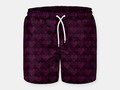 * Squiggly Heart Pattern Purple Pink Swim Shorts by #Gravityx9 at Live Heroes * mens swims…