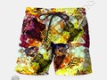 * Graffiti Style - Markings on Colors Swim Shorts by #Gravityx9 at #LiveHeroes * mens swims…
