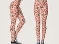 * #Watermelon Pattern on Peach Background Leggings by #gravityx9 at Zazzle * watermelon p…