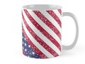 * * ' American Flag Distressed' Mug by Gravityx9 * * The American Flag designed with a p…