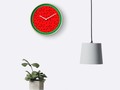* * ' Watermelon ' Clock by Gravityx9 * * Fun summer time theme design with a refreshing w…