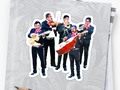 ** 'Mexican Mariachi Band' Sticker by Gravityx9 * * It’s always fiesta time when there’s a…