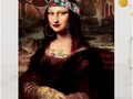 * #SpoofingTheArts * La Chola Mona Lisa Greeting Card at #Zazzle by #Gravityx9 * Latina M…