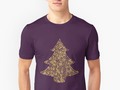 * * * 'Golden Christmas Tree' T-Shirt by #Gravityx9 * #ilovexmas #ChristmasShirt #ChristmasWear #Christmas…