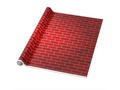 Red Brick Background Wrapping Paper | * #ChristmasShopping #WrappingPaper #GiftWrap #ChristmasPaper #Zazzle…