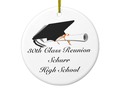 *** HighSchool Reunion gift * Graduation Cap With Diploma - High School Reunion Unique ChristmasOrnament available…