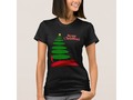* ChristmasShirt * Christmas Tree with Red Ribbon T-Shirt || Available in several sizes, colors and styles. *…