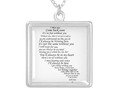 ♥I Miss You♥ Text in Half of Heart Necklace * Choose round or square options, add background color and you can re…