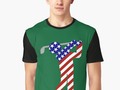 'USA Mens Golf - Male Golfer' Graphic T-Shirt by Gravityx9 - * USA Mens Golf - Male Golfer…