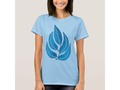 * Classic Blue Leaves T-Shirt | * Colorful nature, cluster of leaves, a nice springtime design. * Lovely shades of…