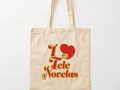 * 'I Love Telenovelas' Cotton Tote Bag by #Gravityx9 at Redbubble * Mexican Soap Opera lovers will love this! * Gre…