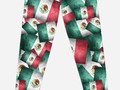 📷 “ Grunge-Style Mexican Flag ” Leggings by Gravityx9 | Redbubble *  VIVA MEXICO! This imag…