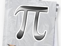 "Pi Symbol" Sticker by Symbolical | * Also available on home decor, fashion, posters and more at Redbubble! *