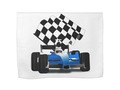 Blue Race Car with Checkered Flag Kitchen Towel * Vroom, Vroom! Jazz up your kitchen area~ Blue Race Car with a win…