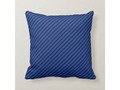 ** Classic Blue Stripes Throw Pillow | * Dark blue stripes with Classic Blue, the Pantone Color for 2020 * Add a ph…
