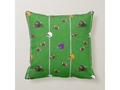 * Footballs and Helmets Pattern Throw Pillow | Hey, Football Players and Fans! * Football helmets and footballs, sc…