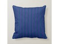 * Classic Blue Stripes Throw Pillow | * Dark blue stripes with Classic Blue, the Pantone Color for 2020 * Add a pho…