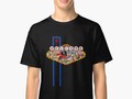 * 'Gamblers Delight - Las Vegas Icons Background' Classic T-Shirt by Gravityx9 * From the…