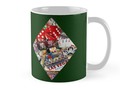 * 'Diamond - Las Vegas Playing Card Shape ' Mug by Gravityx9 * Diamond – Las Vegas Playin…