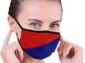 📷 * Dark Blue and Red Mouth Mask by #Gravityx9 at ArtsAdd * Featuring elastic ear loop, thi…