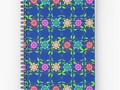 📷 * “Pretty Flowers in a Row” Notebooks by #Gravityx9 |Redbubble ~ 120 pages, Choice  of ru…