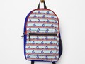 * 'USA Swimming' Backpack by Gravityx9 * Internal laptop pocket, external mesh pocket, and…