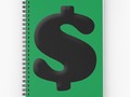 * 'Money Symbol' Spiral Notebook by Symbolical by #Gravityx9 at Redbubble. This symbol is…
