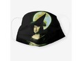 Mona Lisa Witch Halloween Cloth Face Mask via zazzle