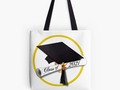 * 'Class of 2021 Grad Cap Diploma' Tote Bag by Gravityx9 * Tote bags are available in thre…