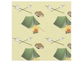 * Camping Tent, Campfire and S'mores Pattern Fabric by Gravityx9 at Zazzle * * Marshmallow…